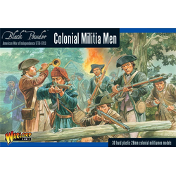 Colonial Militia Men (plastic)