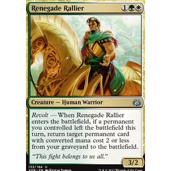 Magic löskort: Aether Revolt: Renegade Rallier (Foil)