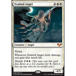 Magic löskort: Angels: Exalted Angel