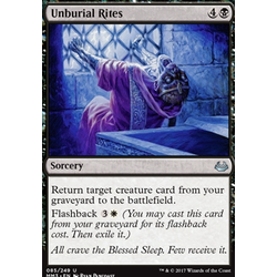 Magic löskort: Modern Masters 2017: Unburial Rites