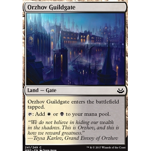 Magic löskort: Modern Masters 2017: Orzhov Guildgate