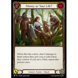 FaB Löskort: High Seas: Money or Your Life? (Yellow) (Rainbow Foil)