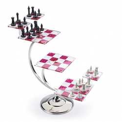 Star Trek - Tri-dimensional chess set (schack)
