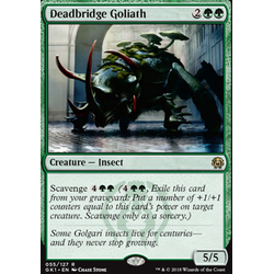 Magic löskort: Guild Kits: Deadbridge Goliath