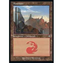 Magic löskort: Commander The Brothers' War: Mountain (v.2)