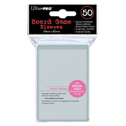 Card Sleeves Special Sized Clear 54x80mm (50) (Ultra Pro)