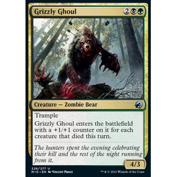 Magic löskort: Innistrad: Midnight Hunt: Grizzly Ghoul