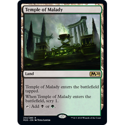 Magic löskort: Core Set 2020: Temple of Malady