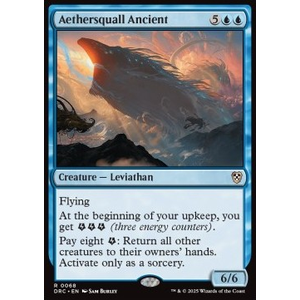 Magic löskort: Magic: Commander: Aetherdrift: Aethersquall Ancient