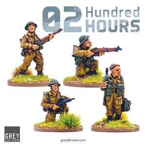02 Hundred Hours: British Army Reinforcements #2 (metal) (4)