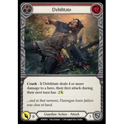 FaB Löskort: Welcome to Rathe: Debilitate (Red)