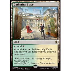 Magic löskort: Marvel Super Heroes: Gathering Place (Foil)