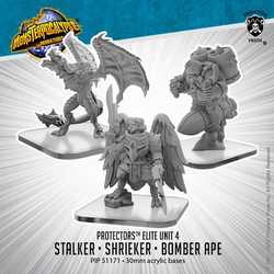 Monsterpocalypse: Alternate Elite Units - Bomber Ape, Stalker and Shrieker