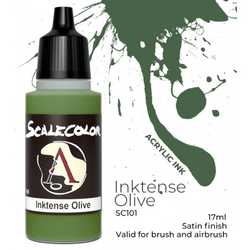 Scalecolor: Inktense Olive