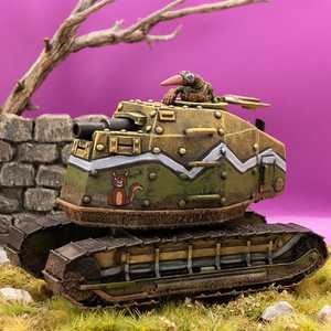 This Quar's War: Crusader Ailthean Tractor (plastic) (1)