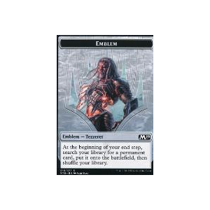 Magic löskort: Core Set 2019: Tezzeret Emblem