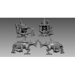 Bot War: Overlords - Smalleye (Metal)