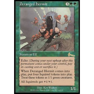 Magic löskort: Urza's Legacy: Deranged Hermit