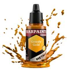 Warpaints Fanatic Metallic: Greedy Gold (18ml)