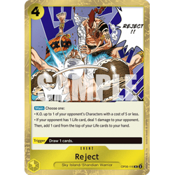 One Piece Löskort: Wings of the Captain: Reject