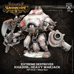 Khador Destroyer  (Warjack, extreme sculpt, metal and resin)