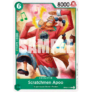One Piece Löskort: 500 Years in the Future: Scratchmen Apoo