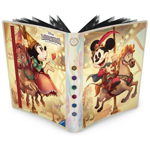Disney Lorcana Card Portfolio - Fabled Mickey and Minnie Mouse