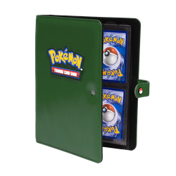 Ultra Pro Premium Snap Binder 4-Pocket Pokemon Green