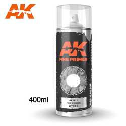 AK Spray: Fine Primer White Spray (400 ml)
