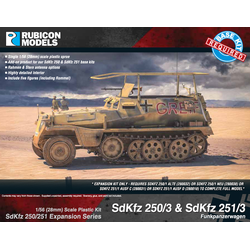 Rubicon: German SdKfz 250/251 Expansion Set - SdKfz 250/3 & 251/3