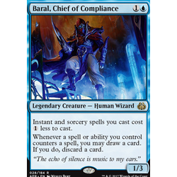Magic löskort: Aether Revolt: Baral, Chief of Compliance