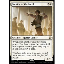 Magic löskort: Commander: Phyrexia: All Will Be One: Mentor of the Meek