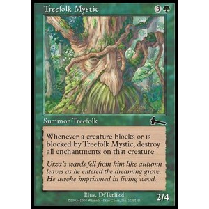 Magic löskort: Urza's Legacy: Treefolk Mystic