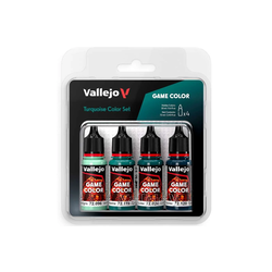 Vallejo Game Color: Turquoise  set (4x18ml)