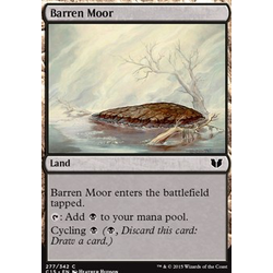 Magic löskort: Commander 2015: Barren Moor
