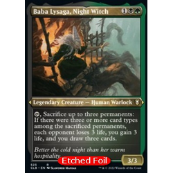 Commander Legends: Battle for Baldur's Gate: Baba Lysaga, Night Witch (Etched Foil)