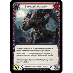 FaB Löskort: Monarch Unlimited: Boneyard Marauder (Red)