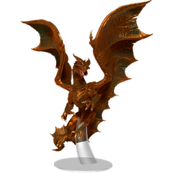Icons of the Realms: Adult Copper Dragon