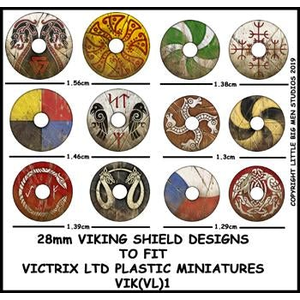 Little Big Men Studio: Viking Shield Transfers #1 for Victrix