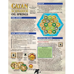 Settlers of Catan Scenarios: Oil Springs (eng. regler)