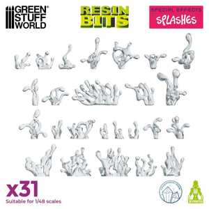 Green Stuff World: Splash Effect - 3D Printed
