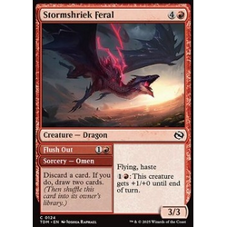 Magic löskort: Tarkir: Dragonstorm: Stormshriek Feral // Flush Out