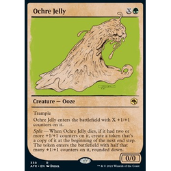 Magic löskort: Adventures in the Forgotten Realms: Ochre Jelly (alternative art)