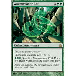 Magic löskort: Guildpact: Wurmweaver Coil