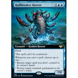 Magic löskort: Innistrad: Crimson Vow: Hullbreaker Horror (alternative art) (Foil)