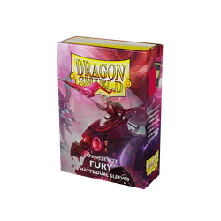 Card Sleeves Japanese Dual Matte Fury (60 in box) (Dragon Shield)