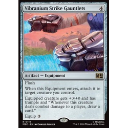 Magic löskort: Commander: Marvel Super Heroes: Vibranium Strike Gauntlets