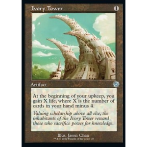Magic löskort: The Brothers' War: Ivory Tower (Foil)