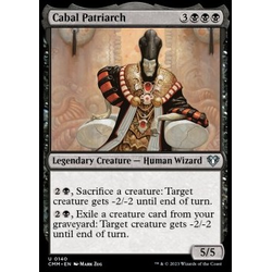Magic löskort: Commander Masters: Cabal Patriarch (Foil)