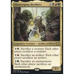 Magic löskort: Double Masters 2022: Shattergang Brothers (Foil)